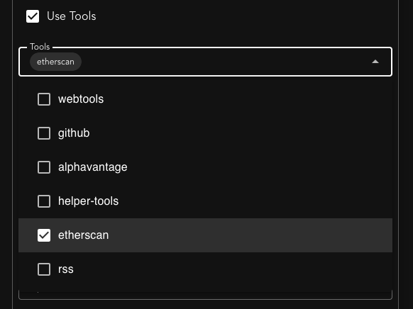 Tool Selection (MCP)